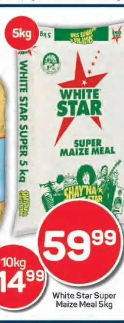 Pick n Pay White Star Super Maize Meal 5kg offer