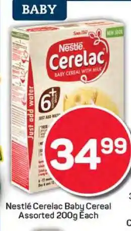 Pick n Pay Nestlé Cerelac Baby Cereal Assorted 200g Each offer