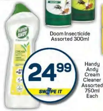 Pick n Pay Handy Andy Cream Cleaner Assorted 750ml offer
