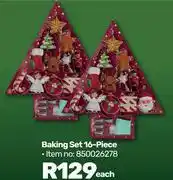 Game Baking Set 16-Piece offer