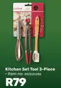 Game Kitchen Set Tool 3-Piece offer