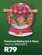 Game Christmas Baking Set 4-Piece offer