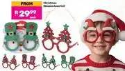 Game Christmas Glasses Assorted offer