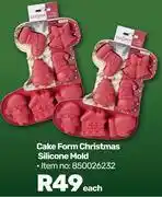 Game Cake Form Christmas Silicone Mold offer