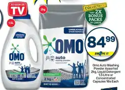 Pick n Pay Omo Auto Washing Powder Assorted offer