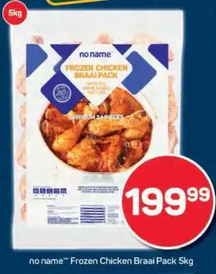 Pick n Pay no name Frozen Chicken Braai Pack 5kg offer