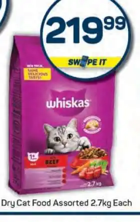 Pick n Pay Whiskas Dry Cat Food offer