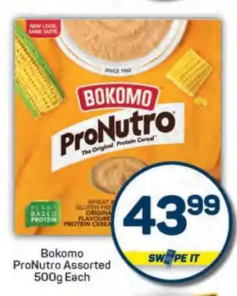 Pick n Pay Bokomo ProNutro Assorted 500g offer