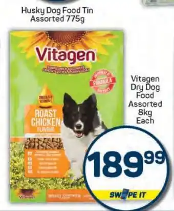 Pick n Pay Vitagen Dry Dog Food Assorted 8kg offer
