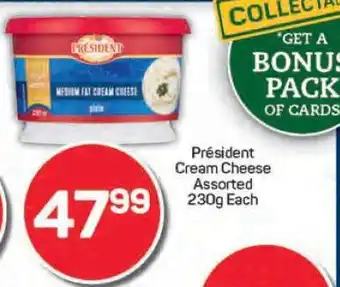 Pick n Pay PRESIDENT Cream Cheese offer