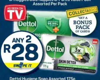 Pick n Pay Dettol Hygiene Soap Assorted 175g offer