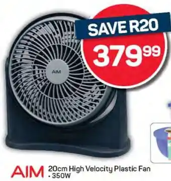 Pick n Pay AIM 20cm High Velocity Plastic Fan offer