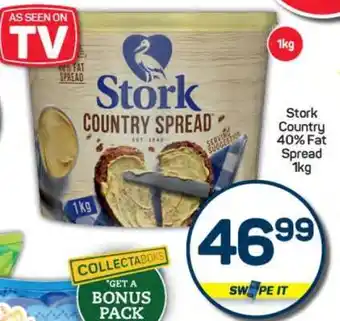Pick n Pay Stork Country 40% Fat Spread 1kg offer