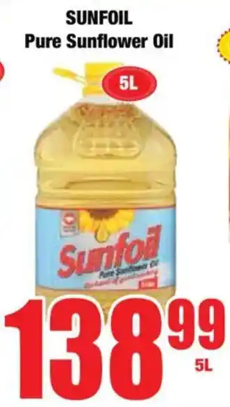 Boxer SUNFOIL Pure Sunflower Oil offer