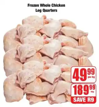Boxer Frozen Whole Chicken Leg Quarters offer