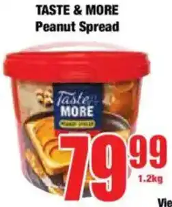 Boxer TASTE & MORE Peanut Spread offer