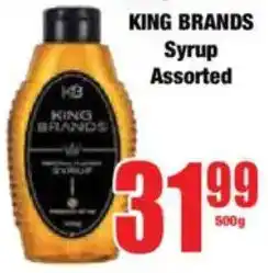 Boxer KING BRANDS Syrup Assorted offer