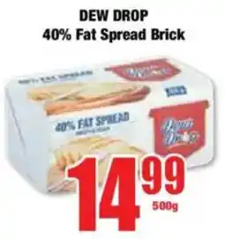 Boxer DEW DROP 40% Fat Spread Brick offer