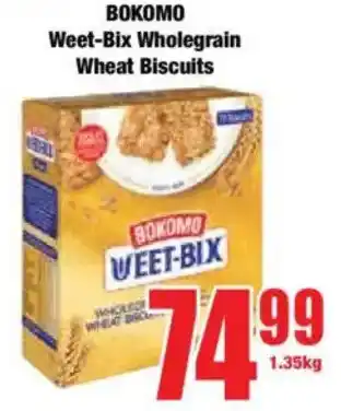 Boxer BOKOMO Weet-Bix Wholegrain Wheat Biscuits offer