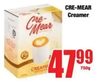 Boxer CRE-MEAR Creamer offer