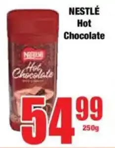Boxer NESTLÉ Hot Chocolate offer