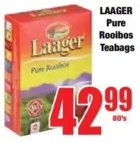 Boxer LAAGER Pure Rooibos Teabags offer
