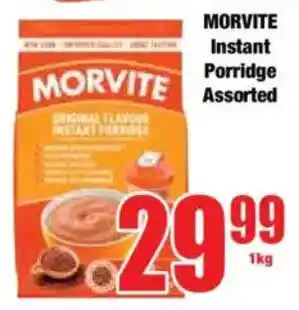Boxer MORVITE Instant Porridge Assorted offer