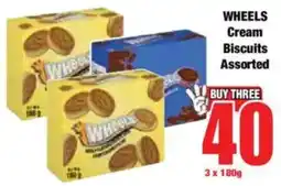 Boxer WHEELS Cream Biscuits Assorted offer