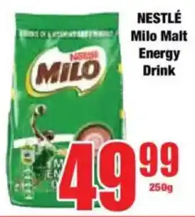 Boxer NESTLÉ Milo Malt Energy Drink offer