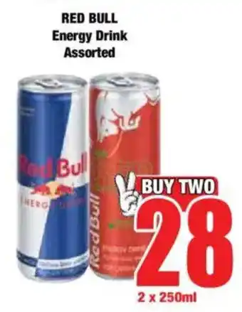 Boxer RED BULL Energy Drink Assorted offer