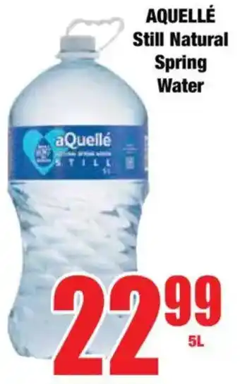 Boxer AQUELLÉ Still Natural Spring Water offer
