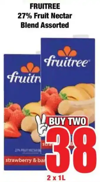 Boxer FRUITREE 27% Fruit Nectar Blend Assorted offer