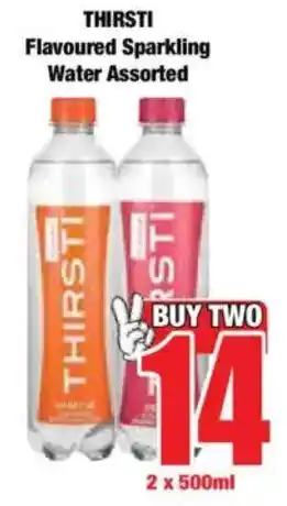 Boxer THIRSTI Flavoured Sparkling Water Assorted offer