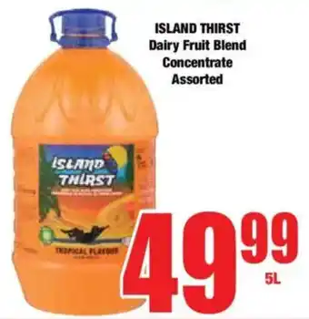 Boxer ISLAND THIRST Dairy Fruit Blend Concentrate Assorted offer