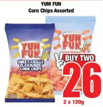 Boxer YUM FUN Corn Chips Assorted offer
