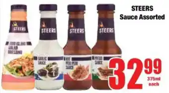 Boxer STEERS Sauce Assorted offer