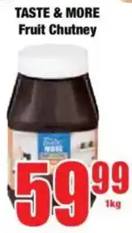 Boxer TASTE & MORE Fruit Chutney offer