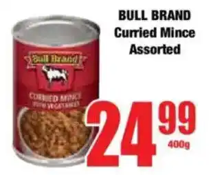 Boxer BULL BRAND Curried Mince Assorted offer
