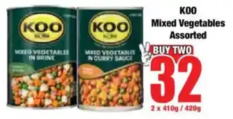 Boxer KOO Mixed Vegetables Assorted offer