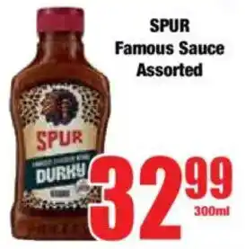 Boxer SPUR Famous Sauce Assorted offer