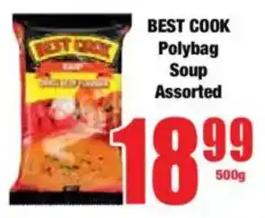 Boxer BEST COOK Polybag Soup Assorted offer