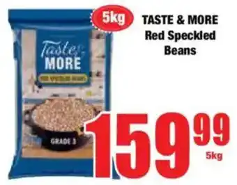 Boxer TASTE & MORE Red Speckled Beans offer