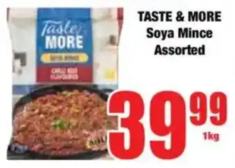 Boxer TASTE & MORE Soya Mince Assorted offer