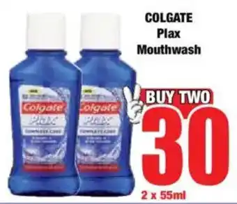 Boxer COLGATE Plax Mouthwash offer