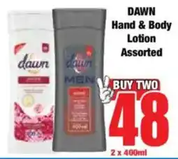 Boxer DAWN Hand & Body Lotion Assorted offer