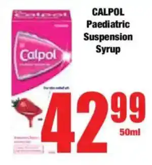 Boxer CALPOL Paediatric Suspension Syrup offer