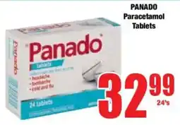 Boxer PANADO Paracetamol Tablets offer