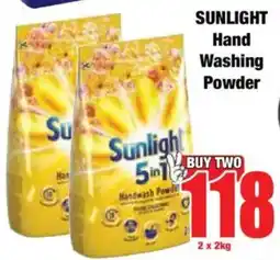 Boxer SUNLIGHT Hand Washing Powder offer