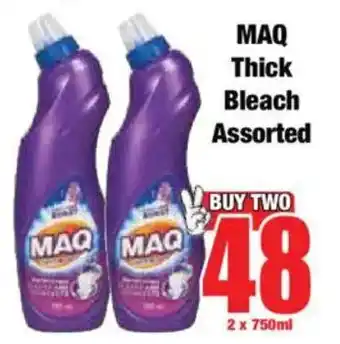 Boxer MAQ Thick Bleach Assorted offer