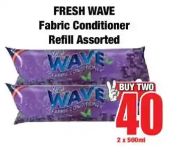 Boxer FRESH WAVE Fabric Conditioner Refill Assorted offer